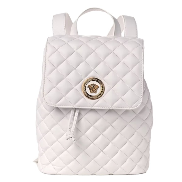 Versace Calfskin Quilted Medusa Backpack - Picture 1 of 5